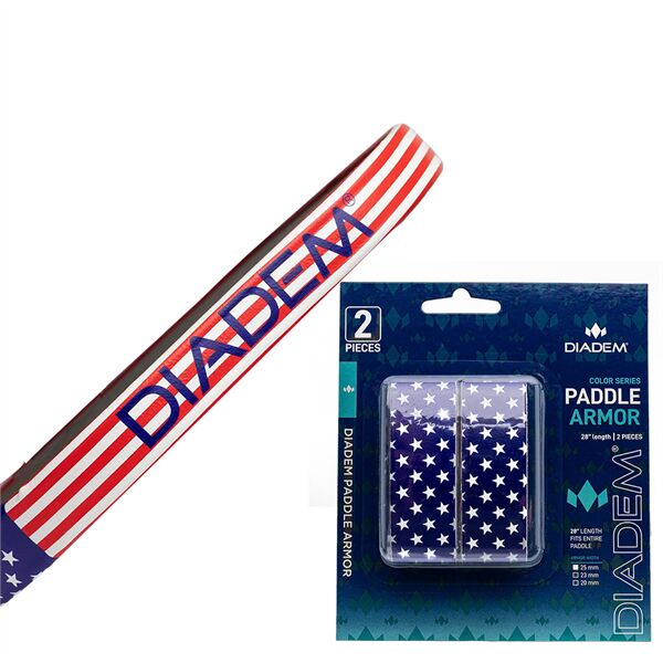 Miếng dán bảo vệ đầu vợt Pickleball Diadem Paddle Armor 25mm